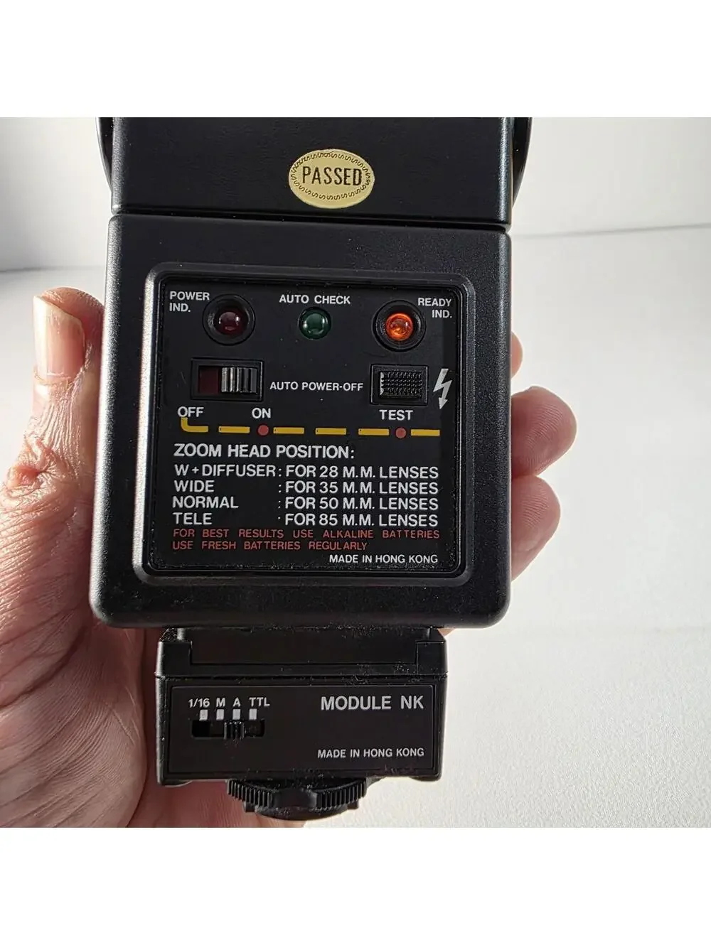 Retro Promatic FTD 4000 Flash For Nikon - Tested, WORKS